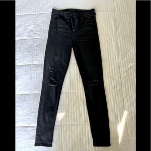 AE NE(X)T LEVEL RIPPED SUPER HIGH-WAISTED JEGGING